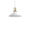 Suspension luminaire design ERIS-3 SP1 E27 - or / blanc