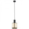 Suspension design HERMAN E27 - noir / or