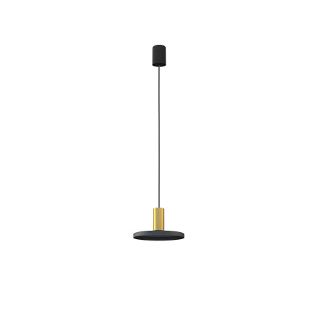 Lampe Suspendue design HERMANOS B GU10 - noir / laiton