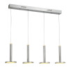 Suspension Design OLIVER 4 LED 60W 3000K - nickel satiné