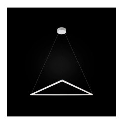 Suspension Design ORIGAMI LED large 40W noir ou blanc