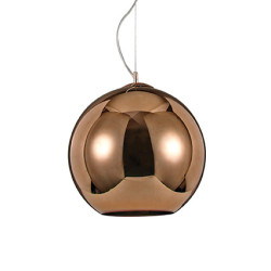 Lampe Suspendue design NEMO SP1 D40 E27 cuivre