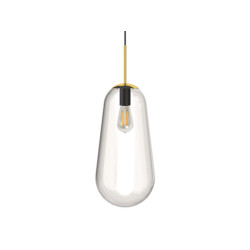 Lampe Suspendue design PEAR L - laiton