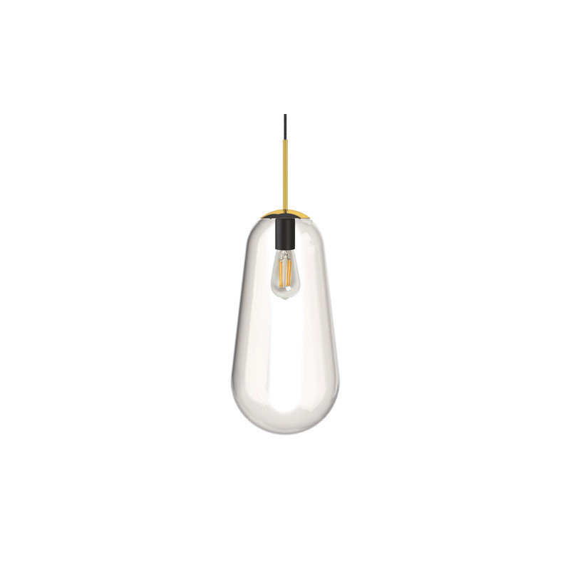 Lampe Suspendue design PEAR L - laiton