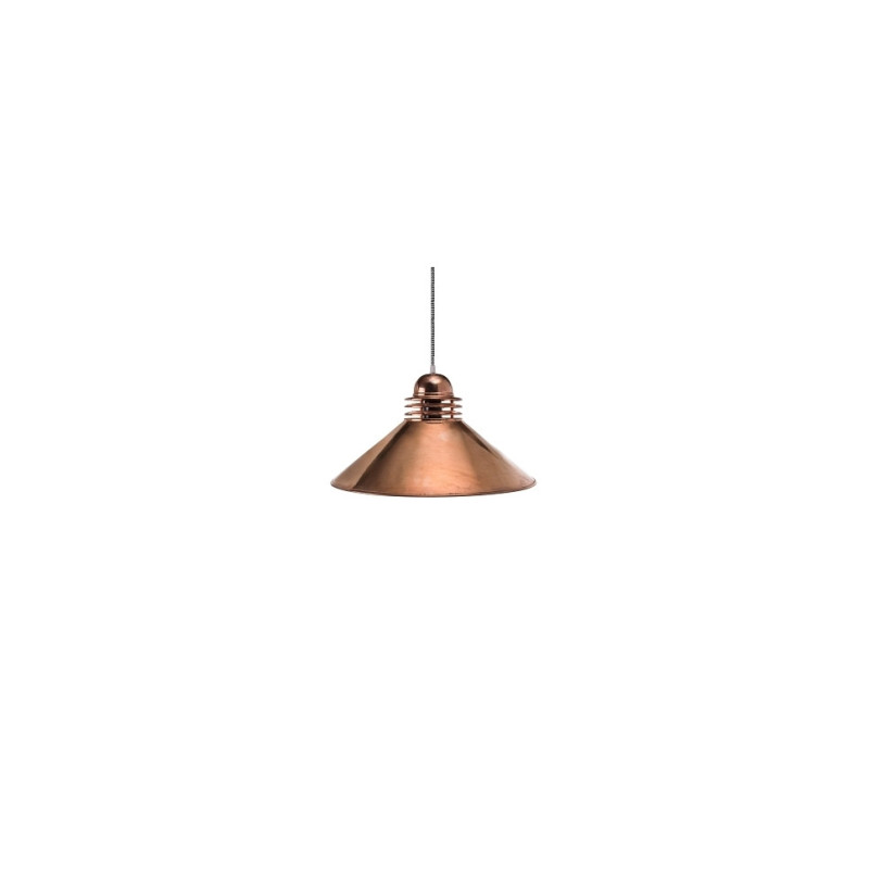 Luminaire Suspension Industriel Loft SOUL 03 E27 - cuivre