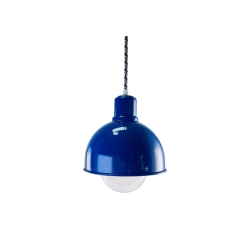 Luminaire Suspension Industriel LOFT BIG PUNK E27 - bleu