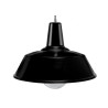 Suspension industrielle Design Loft Blues E27 - noir