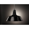 Suspension industrielle Design Loft Blues E27 - noir