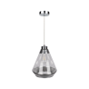 Lampe Suspendue design MISTRAL E27 - chrome / argent