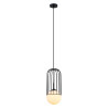 Suspension luminaire MATTY E27 15cm - noir