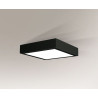 Plafonnier NOMI SQ LED 13W 3000K - noir 