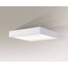 Plafonnier NOMI SQ LED 23W 3000K - blanc 