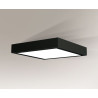 Plafonnier NOMI SQ LED 23W 4000K - noir 