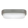 Plafonnier PABLO LED L 12W 4500K IP54 - gris foncé 