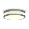 Plafonnier KARI 30 LED 18W 3000K IP44 - chrome 