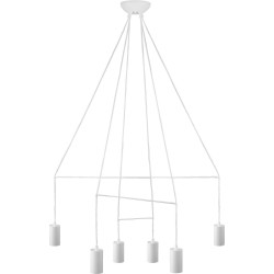 Lampe Suspendue design Plafonnier IMBRIA VI GU10 - blanc