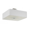 Plafonnier LOKKO 45x45 5xE27 - blanc 