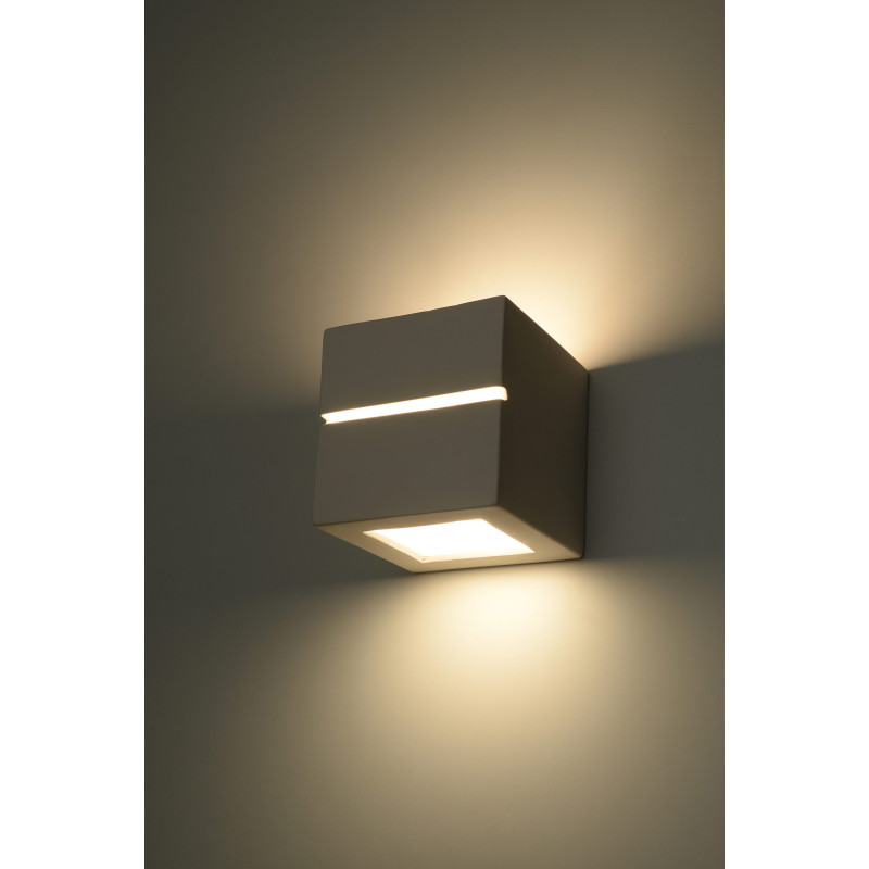 Applique LED LINE E27 - blanc 