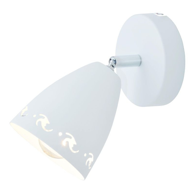 Applique murale COTY E14 - blanc mat 