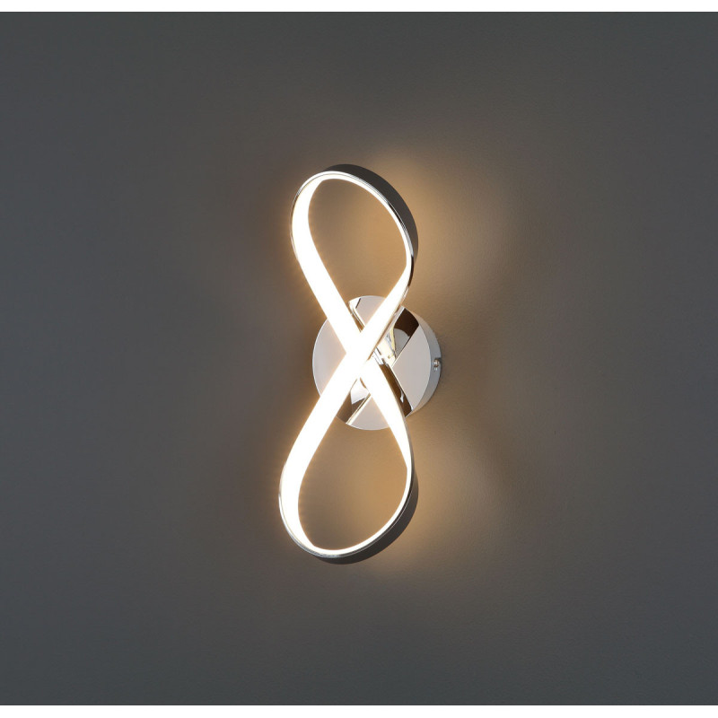 Applique INFINITY LED 9W 3000K - chrome 