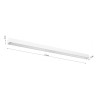 Applique PINNE LED 38W 4000K - blanc 