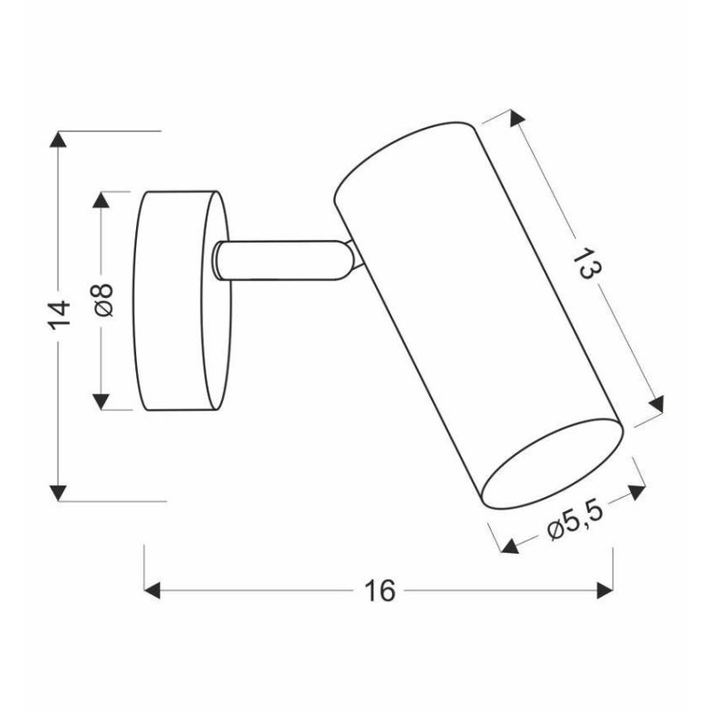 Applique COLLY GU10 - laiton 