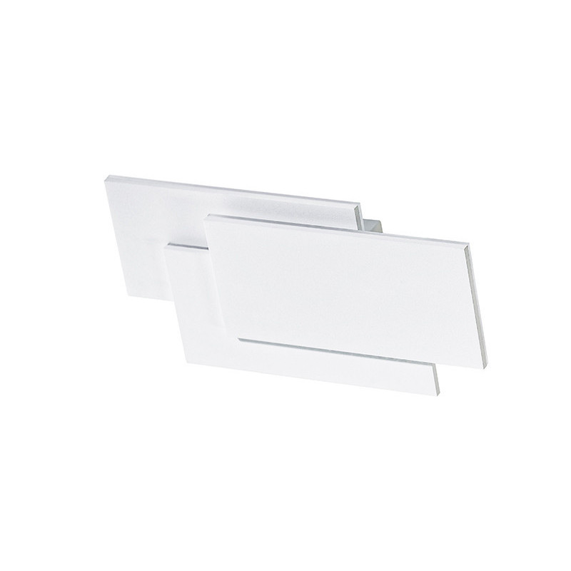 Applique CLOVER Carré LED 12W blanc 