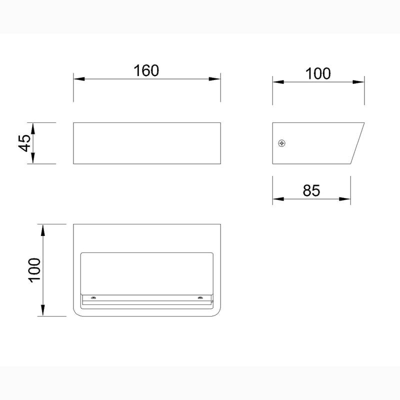 Applique ALTEA LED 15W 3000K - blanc 