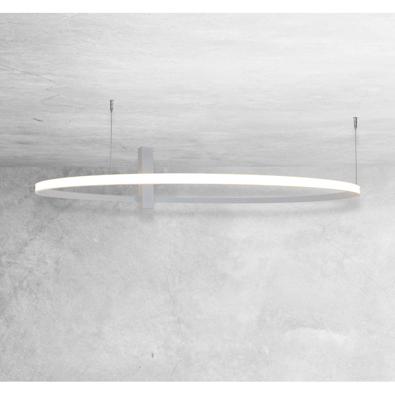 AGARI anneau plafonnier extérieur LED 51W 4000K CRI90 - blanc 