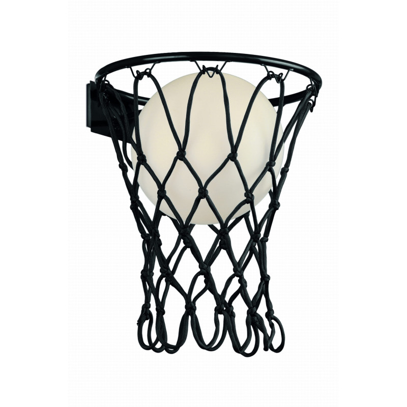 Applique BASKETBALL E27 - noir 