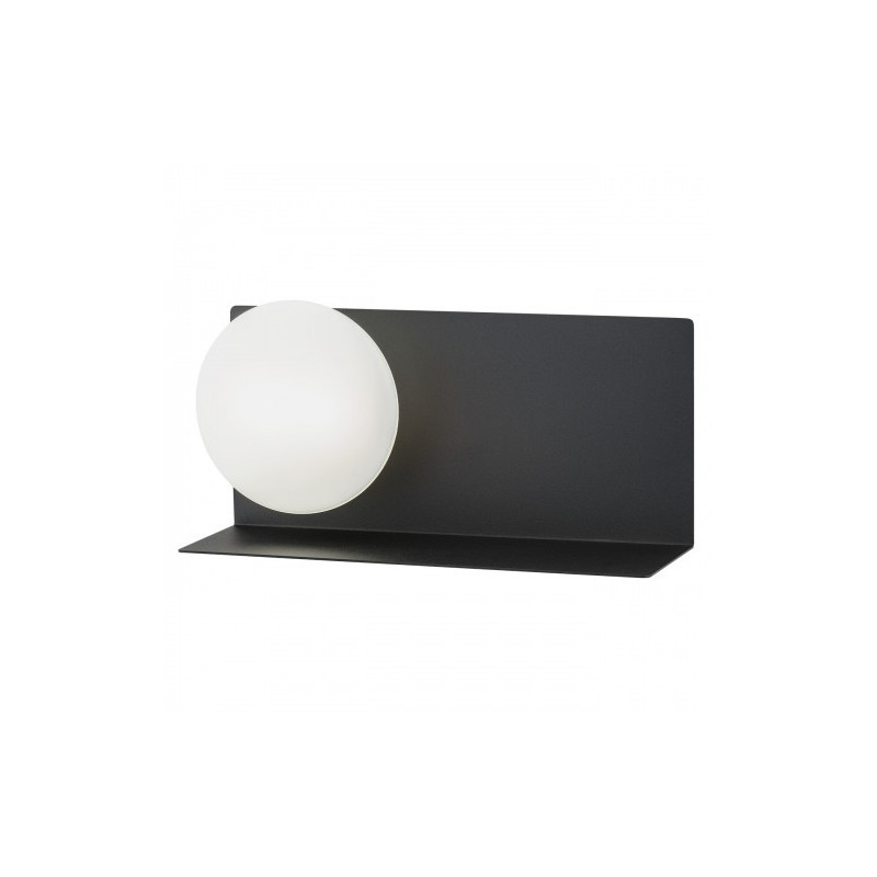 Applique avec fonction étagère CALVIA LED 9W 3000K - noir 