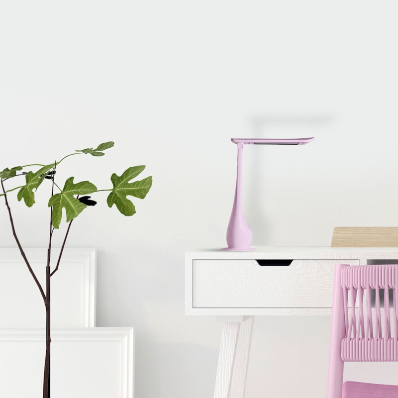 Lampe de bureau LILLY LED 4W 3000K - rose 