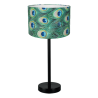 Lampe à poser VERT E27 - noir / multicolore 