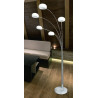 Lampadaire VENTI 5xE14 blanc / chrome 