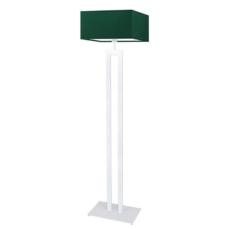 Lampadaire TORONTO E27 - blanc / vert 