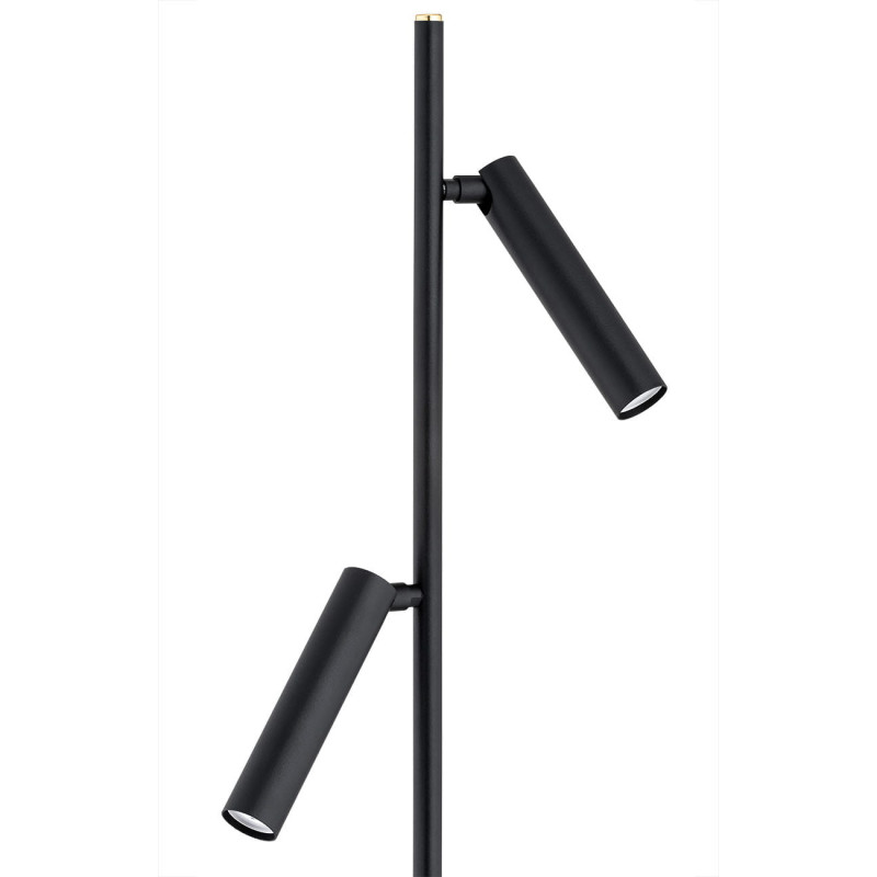 Lampadaire TORRE 2xG9 - noir 