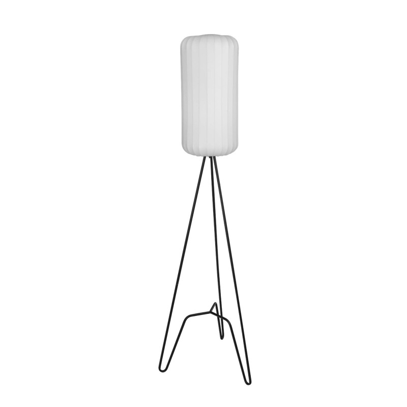 Lampadaire TRIPOD Ø28 E27 - noir / blanc 