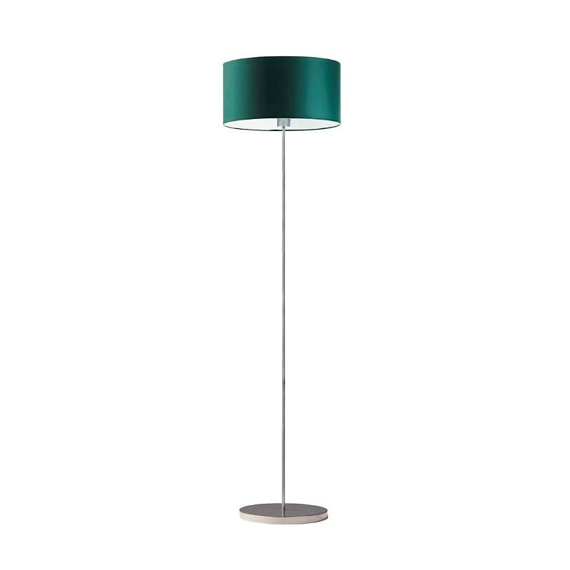 Lampadaire WERONA E27 - argent / vert 