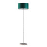 Lampadaire WERONA E27 - argent / vert 