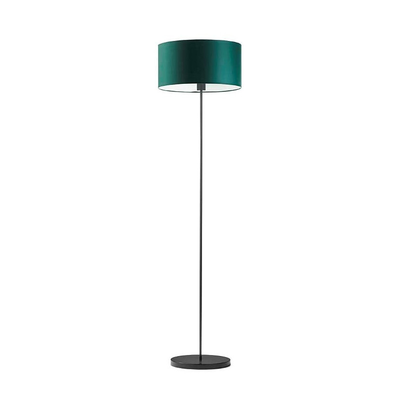 Lampadaire WERONA E27 - noir / vert 