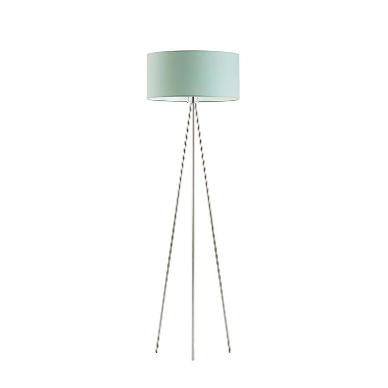 Lampadaire SEWILLA E27 - acier / menthe 