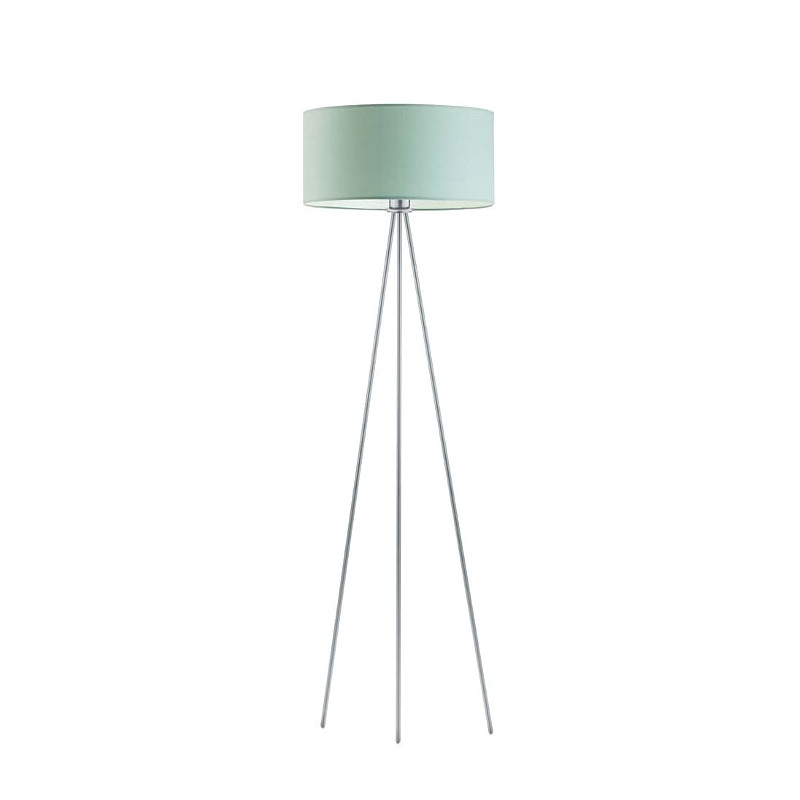 Lampadaire SEWILLA E27 - argent / menthe 