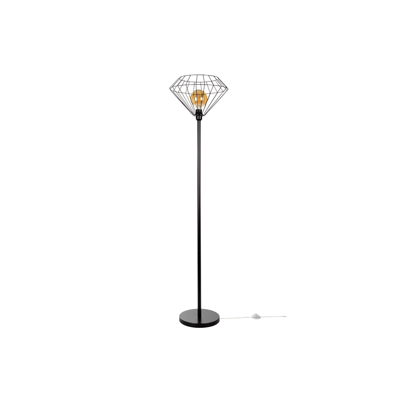 Lampadaire RAQUELLE RO E27 - noir 