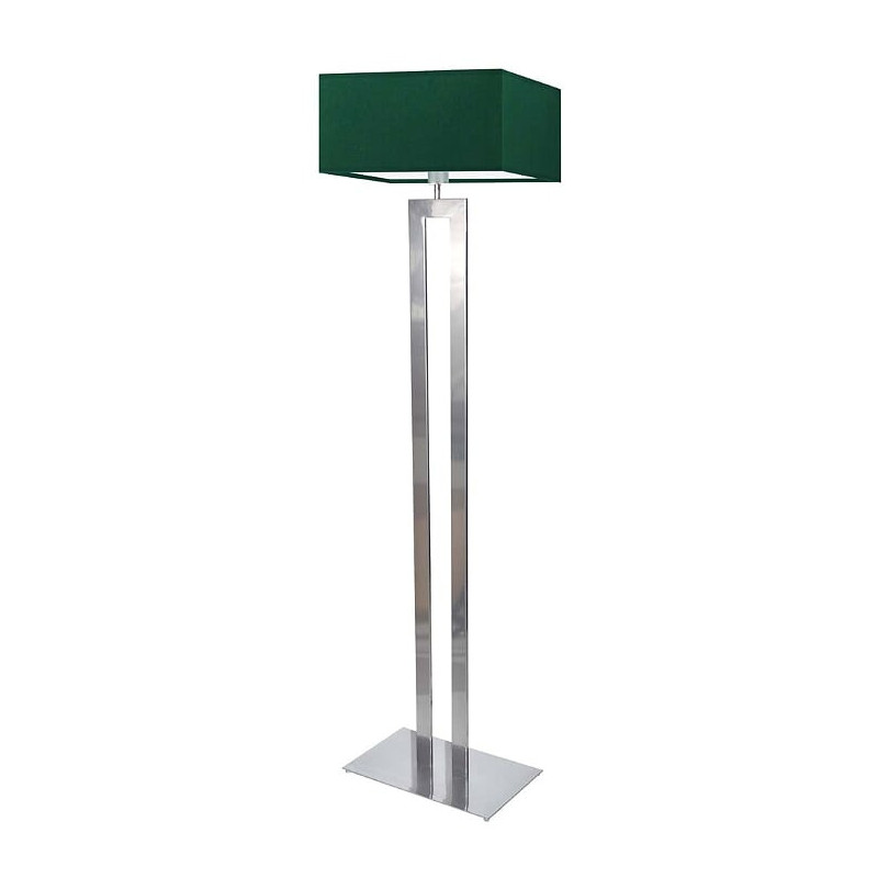 Lampadaire TORONTO E27 - argent / vert 