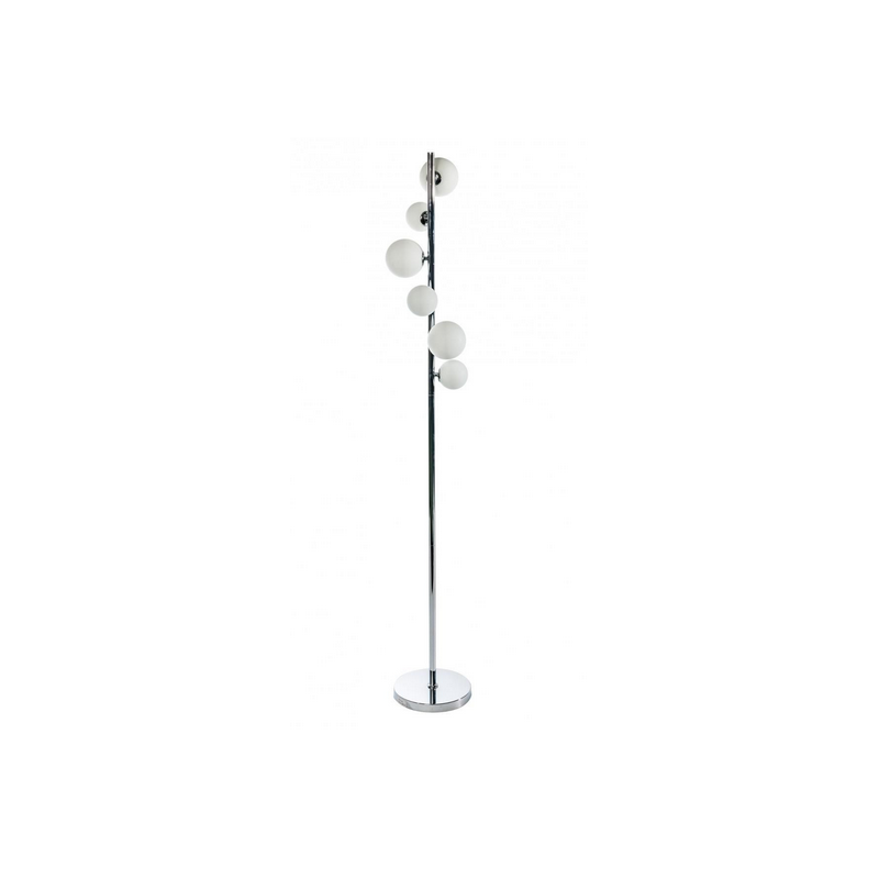 Lampadaire SYBILLA 6xG9 - chrome / blanc 