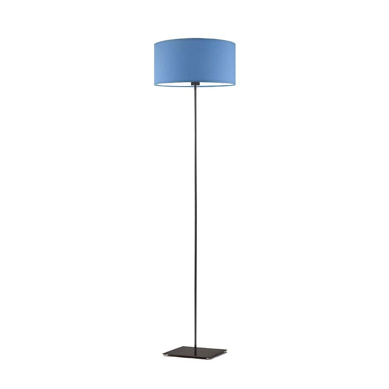 Lampadaire SOFIA E27 - noir / bleu 