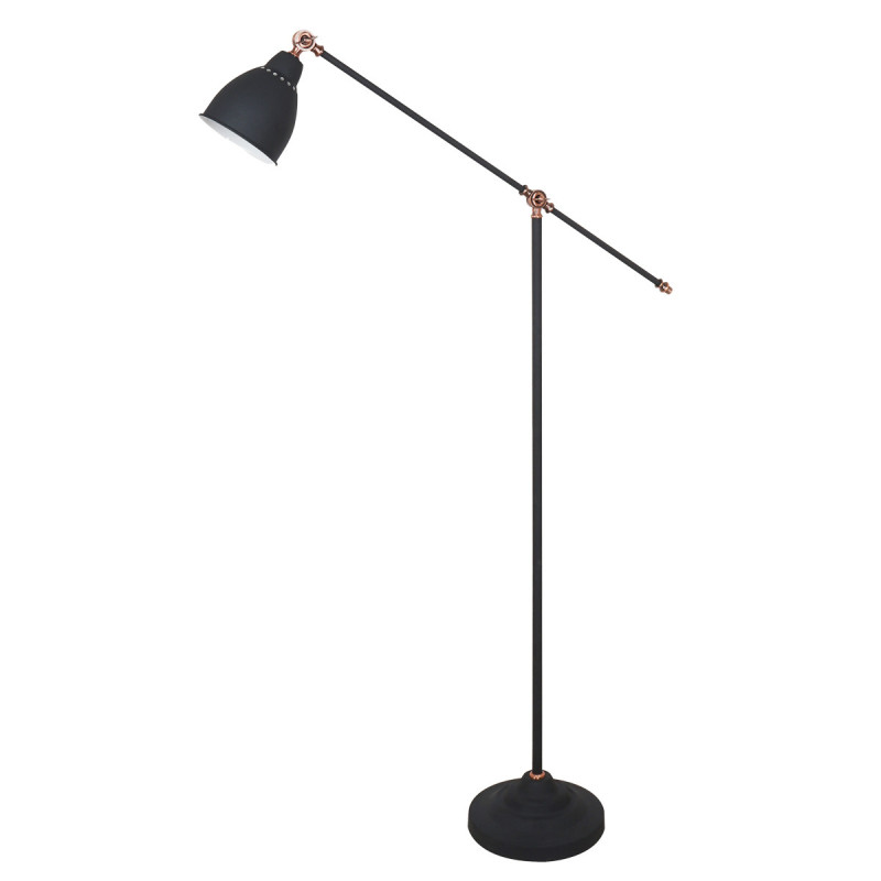 Lampadaire SONNY E27 60W - noir 