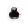 Lampe à poser LUCIMA E27 - céramique noire / alu 