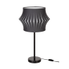 Lampe à poser LOTUS E27 - noir / anthracite 