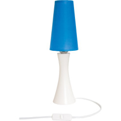 Lampe à poser DIANA2 E27 - blanc / bleu 